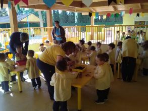 Proyecto de Huerto Escolar en la Escuela Infantil Elisa Ruiz en colaboración con la Asociación Tamarit