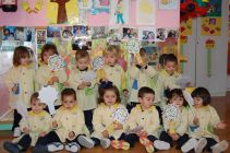 Los regalitos de los papás de parte de los niños de la Escuela Infantil