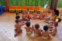 En la Escuela de Verano ...con los bebés