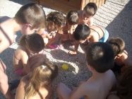 Escuela de verano Elisa Ruiz con los más mayores