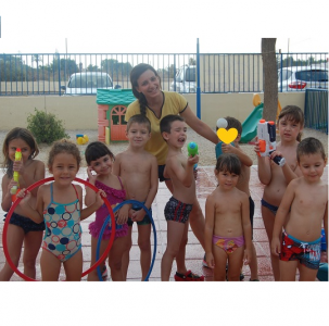 Y en Julio …CAMPAMENTO DE VERANO !!